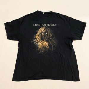 Disturbed Immortalized Tour 2016 Tshirt Black Tee Shirt Missing Size